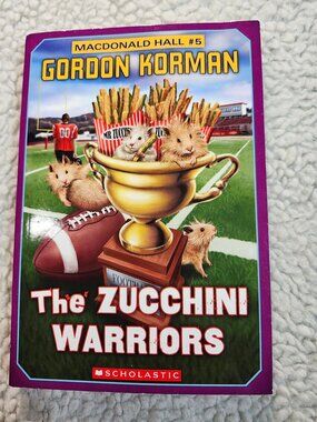 Gordon Korman The Zucchini Warriors Paperback Scholastic Macdonald Hall #5